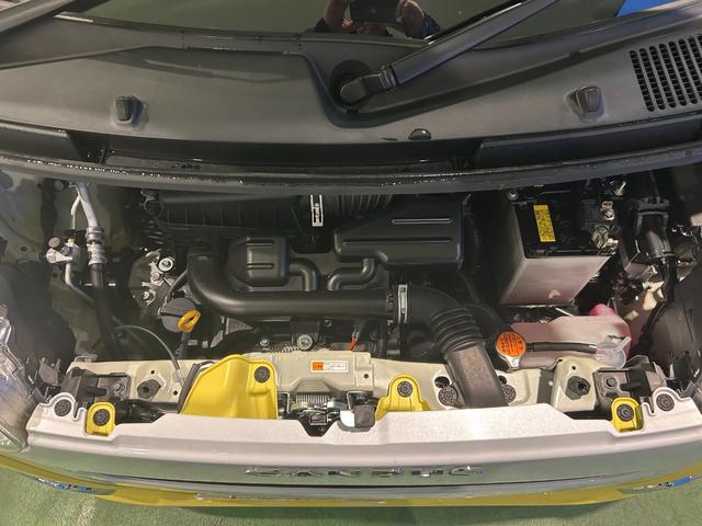 ムーヴキャンバスストライプスＧナビ　ドラレコ　電動パーキング　プッシュボタンスタ−ト　両側電動スライドドア　衝突被害軽減ブレーキ　コ−ナ−センサ−　アイドリングストップ機能　シ−トヒ−タ−　パノラマモニタ−　ＬＥＤヘッドライト（奈良県）の中古車