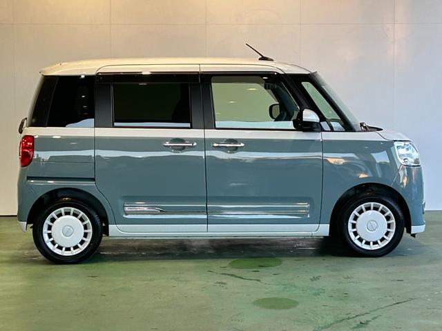 ムーヴキャンバスストライプスGナビ ドラレコ 電動パーキング プッシュボタンスタ−ト 衝突被害軽減ブレーキ コ−ナ−センサ− アイドリングストップ機能 シ−トヒ−タ− パノラマモニタ−(奈良県)の中古車