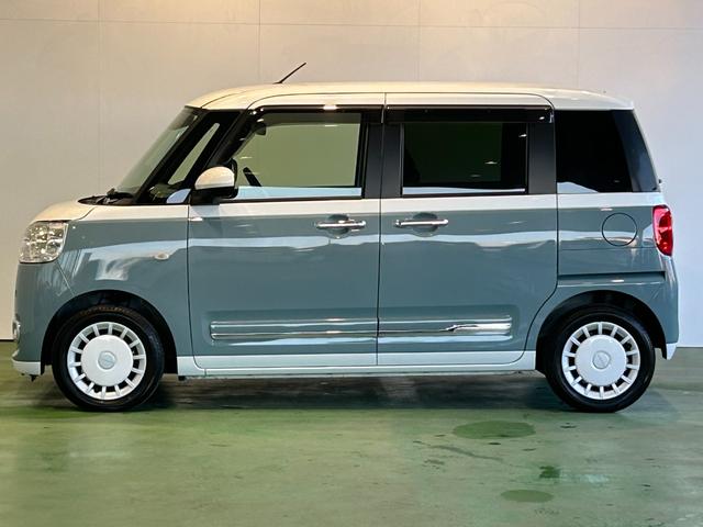 ムーヴキャンバスストライプスGナビ ドラレコ 電動パーキング プッシュボタンスタ−ト 衝突被害軽減ブレーキ コ−ナ−センサ− アイドリングストップ機能 シ−トヒ−タ− パノラマモニタ−(奈良県)の中古車