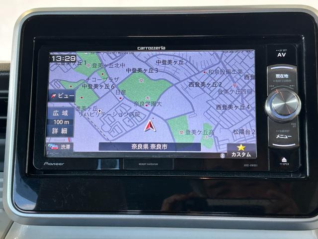 スペーシアハイブリッドXナビ ドラレコ プッシュボタンスタ−ト アイドリングストップ機能 両側電動スライドドア コ−ナ−センサ− 衝突被害軽減ブレーキ 運転席側シ−トヒ−タ− バックカメラ(奈良県)の中古車