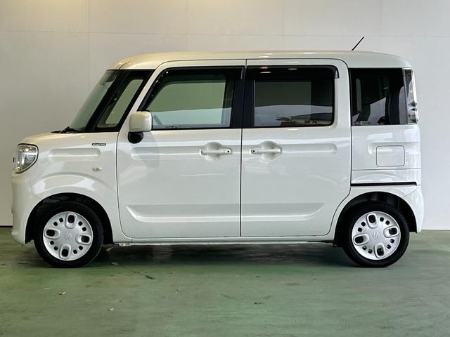 スペーシアハイブリッドXナビ ドラレコ プッシュボタンスタ−ト アイドリングストップ機能 両側電動スライドドア コ−ナ−センサ− 衝突被害軽減ブレーキ 運転席側シ−トヒ−タ− バックカメラ(奈良県)の中古車