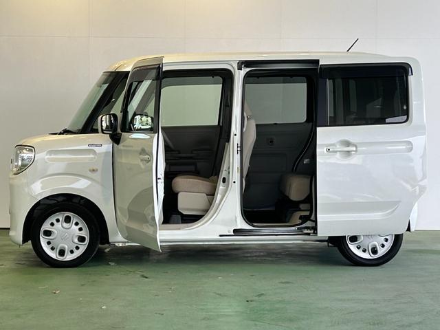 スペーシアハイブリッドXナビ ドラレコ プッシュボタンスタ−ト アイドリングストップ機能 両側電動スライドドア コ−ナ−センサ− 衝突被害軽減ブレーキ 運転席側シ−トヒ−タ− バックカメラ(奈良県)の中古車