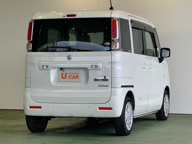 スペーシアハイブリッドXナビ ドラレコ プッシュボタンスタ−ト アイドリングストップ機能 両側電動スライドドア コ−ナ−センサ− 衝突被害軽減ブレーキ 運転席側シ−トヒ−タ− バックカメラ(奈良県)の中古車