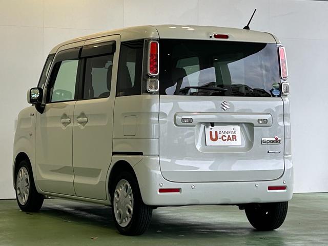 スペーシアハイブリッドXナビ ドラレコ プッシュボタンスタ−ト アイドリングストップ機能 両側電動スライドドア コ−ナ−センサ− 衝突被害軽減ブレーキ 運転席側シ−トヒ−タ− バックカメラ(奈良県)の中古車