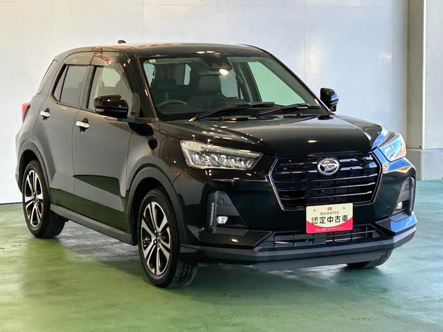 ロッキープレミアムＧパノラマモニタ−対応　プッシュボタンスタ−ト　衝突被害軽減ブレーキ　コ−ナ−センサ−　アイドリングストップ機能　シ−トヒ−タ−　電動パーキング　クル−ズコントロ−ル　ＬＥＤヘッドライト（奈良県）の中古車