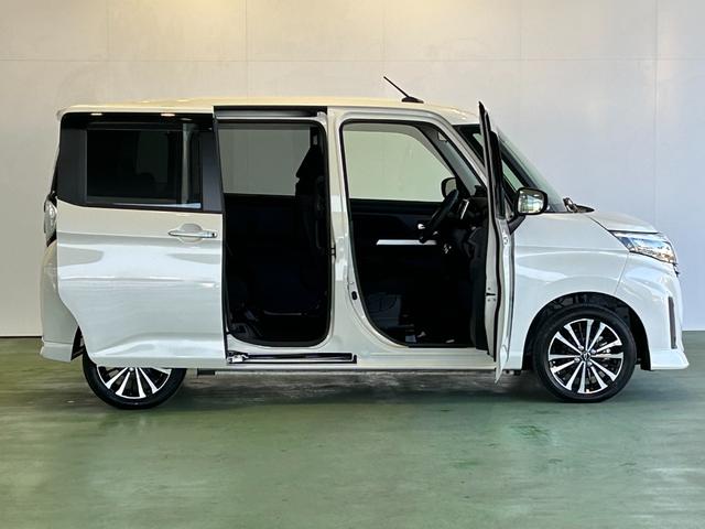 トールカスタムG ターボバックカメラ対応 衝突被害軽減ブレーキ 両側電動スライドドア プッシュボタンスタ−ト 衝突被害軽減ブレーキ アイドリングストップ機能 コ−ナ−センサ− 電動パーキング 全車速追従機能付ACC(奈良県)の中古車