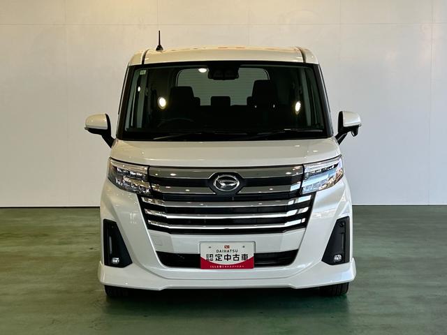 トールカスタムG ターボバックカメラ対応 衝突被害軽減ブレーキ 両側電動スライドドア プッシュボタンスタ−ト 衝突被害軽減ブレーキ アイドリングストップ機能 コ−ナ−センサ− 電動パーキング 全車速追従機能付ACC(奈良県)の中古車