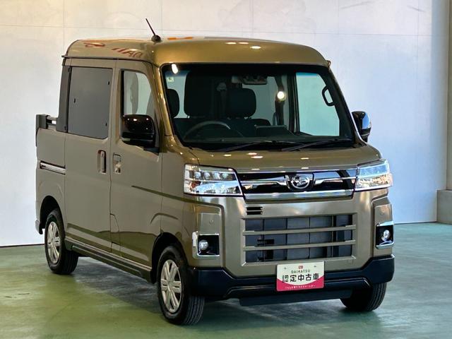 アトレーデッキバン４ＷＤ　タ−ボ　ディスプレイオーディオ　両側電動スライドドア　衝突被害軽減ブレーキ　コ−ナ−センサ−　アイドリングストップ機能　全車速追従機能付ＡＣＣ　バックカメラ（奈良県）の中古車