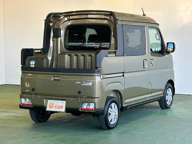 アトレーデッキバン４ＷＤ　タ−ボ　ディスプレイオーディオ　両側電動スライドドア　衝突被害軽減ブレーキ　コ−ナ−センサ−　アイドリングストップ機能　全車速追従機能付ＡＣＣ　バックカメラ（奈良県）の中古車