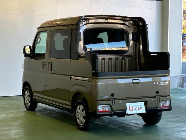 アトレーデッキバン４ＷＤ　タ−ボ　ディスプレイオーディオ　両側電動スライドドア　衝突被害軽減ブレーキ　コ−ナ−センサ−　アイドリングストップ機能　全車速追従機能付ＡＣＣ　バックカメラ（奈良県）の中古車