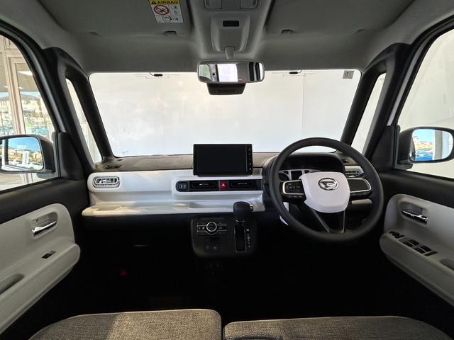 ムーヴキャンバスストライプスGディスプレイオーディオ 電動パーキング 両側電動スライドドア プッシュボタンスタ−ト 衝突被害軽減ブレーキ コ−ナ−センサ− アイドリングストップ機能 シ−トヒ−タ− パノラマモニタ−(奈良県)の中古車