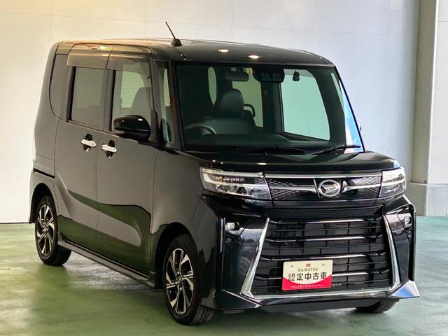 タントカスタムXナビ ドラレコ ETC 電動パーキング プッシュボタンスタ−ト 両側電動スライドドア 衝突被害軽減ブレーキ コ−ナ−センサ− アイドリングストップ機能 シ−トヒ−タ− バックカメラ(奈良県)の中古車