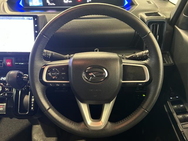 タントカスタムＲＳ４ＷＤ　タ−ボ　ナビ　ドラレコ　ＥＴＣ　電動パーキング　プッシュボタンスタ−ト　両側電動スライドドア　コ−ナ−センサ−　衝突被害軽減ブレーキ　アイドリングストップ機能　シ−トヒ−タ−　パノラマモニタ−（奈良県）の中古車