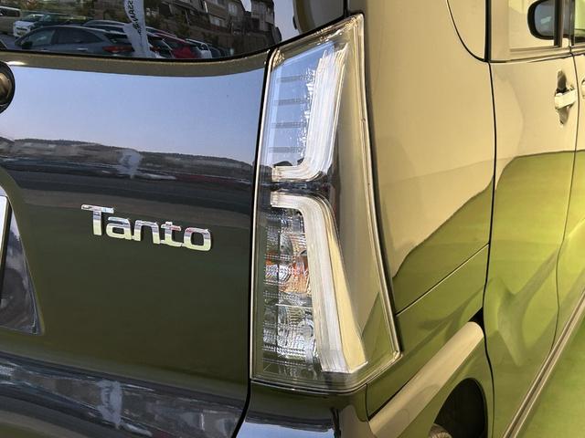 タントカスタムＲＳ４ＷＤ　タ−ボ　ナビ　ドラレコ　ＥＴＣ　電動パーキング　プッシュボタンスタ−ト　両側電動スライドドア　コ−ナ−センサ−　衝突被害軽減ブレーキ　アイドリングストップ機能　シ−トヒ−タ−　パノラマモニタ−（奈良県）の中古車