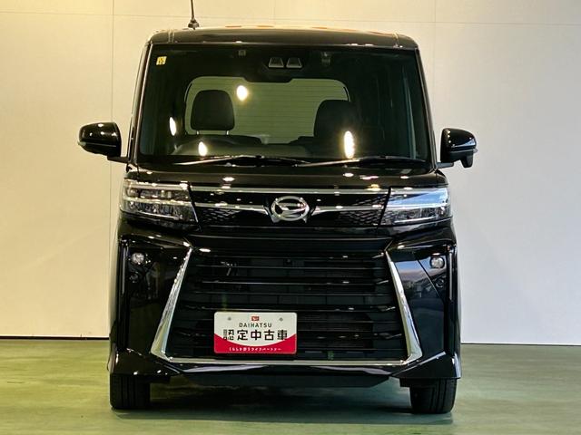 タントカスタムＲＳ４ＷＤ　タ−ボ　ナビ　ドラレコ　ＥＴＣ　電動パーキング　プッシュボタンスタ−ト　両側電動スライドドア　コ−ナ−センサ−　衝突被害軽減ブレーキ　アイドリングストップ機能　シ−トヒ−タ−　パノラマモニタ−（奈良県）の中古車