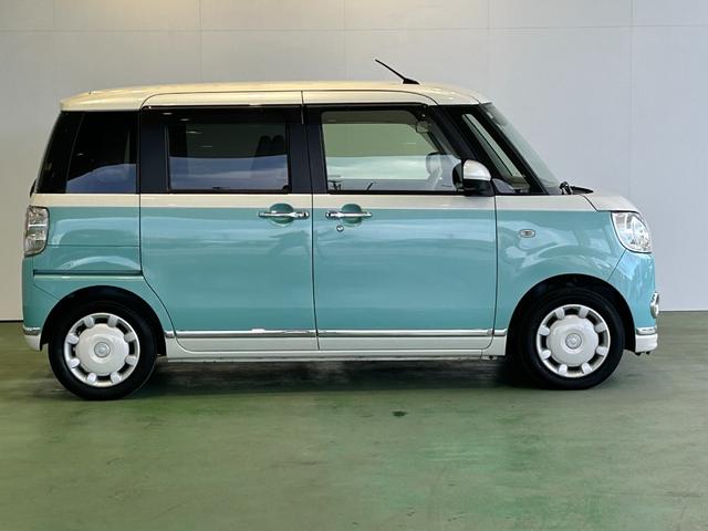 ムーヴキャンバスＧメイクアップＶＳ　ＳＡIIIナビ　ドラレコ　ＥＴＣ　プッシュボタンスタ−ト　両側電動スライドドア　片側シ−トヒ−タ−　テレビキャンセラー　アイドリングストップ機能　衝突被害軽減ブレーキ　パノラマモニタ−　ＬＥＤヘッドライト（奈良県）の中古車