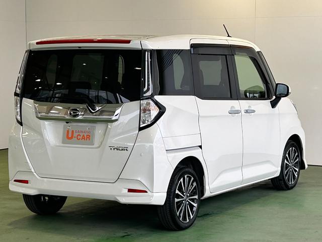 トールカスタムG ターボバックカメラ対応 衝突被害軽減ブレーキ クル−ズコントロ−ル 両側電動スライドドア アイドリングストップ機能 電動パーキング プッシュボタンスタ−ト LEDヘッドライト(奈良県)の中古車