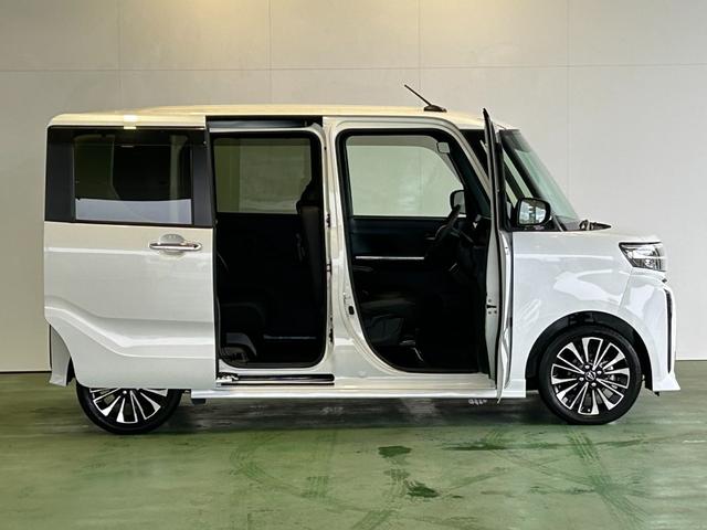 タントカスタムＲＳナビ　ドラレコ　ＥＴＣ　全車速追従機能付ＡＣＣ　衝突被害軽減ブレーキ　コ−ナ−センサ−　電動パーキング　両側パワスラ　プッシュボタンスタ−ト　アイドリングストップ機能　シ−トヒ−タ−　バックカメラ（奈良県）の中古車