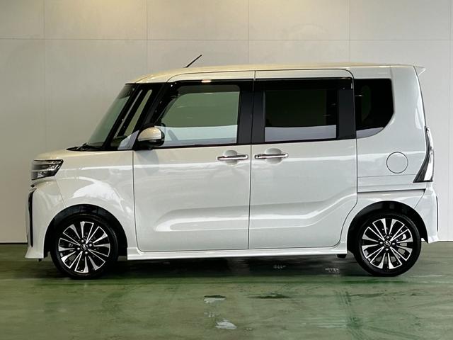 タントカスタムＲＳナビ　ドラレコ　ＥＴＣ　全車速追従機能付ＡＣＣ　衝突被害軽減ブレーキ　コ−ナ−センサ−　電動パーキング　両側パワスラ　プッシュボタンスタ−ト　アイドリングストップ機能　シ−トヒ−タ−　バックカメラ（奈良県）の中古車