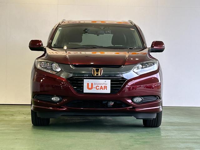 ヴェゼルハイブリッドＺナビゲーション　ドラレコ　ＥＴＣ　クル−ズコントロ−ル　プッシュボタンスタ−ト　電動パーキング　バックカメラ　ＬＥＤヘッドライト（奈良県）の中古車