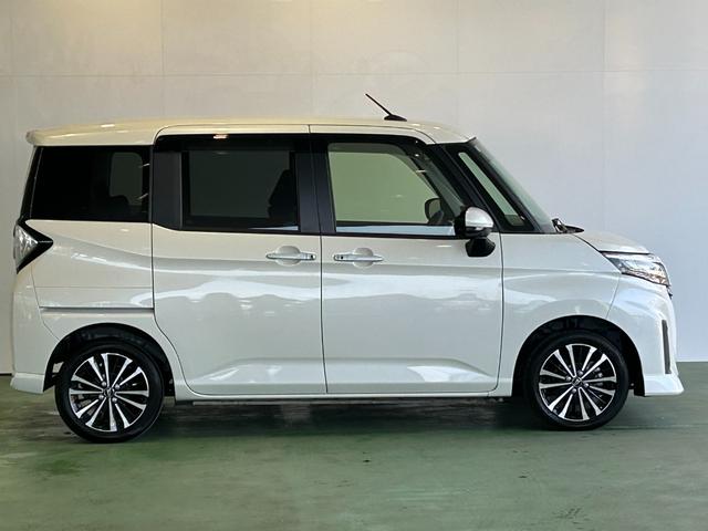 トールカスタムＧ　ターボバックカメラ対応　衝突被害軽減ブレーキ　コ−ナ−センサ−　全車速追従機能付ＡＣＣ　両側電動スライドドア　電動パーキング　プッシュボタンスタ−ト　ＬＥＤヘッドライト（奈良県）の中古車