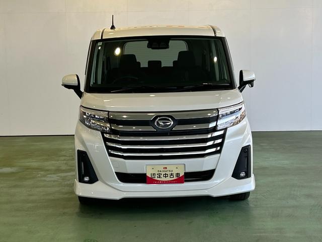 トールカスタムＧ　ターボバックカメラ対応　衝突被害軽減ブレーキ　コ−ナ−センサ−　全車速追従機能付ＡＣＣ　両側電動スライドドア　電動パーキング　プッシュボタンスタ−ト　ＬＥＤヘッドライト（奈良県）の中古車