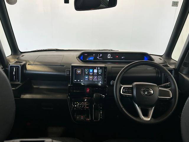 タントカスタムＲＳタ−ボ　ディスプレイオーディオ　ドラレコ　ＥＴＣ　衝突被害軽減ブレーキ　コ−ナ−センサ−　両側電動スライドドア　アイドリングストップ機能　シ−トヒ−タ−　電動パーキング　バックカメラ（奈良県）の中古車