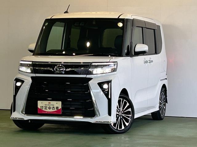 タントカスタムＲＳタ−ボ　ディスプレイオーディオ　ドラレコ　ＥＴＣ　衝突被害軽減ブレーキ　コ−ナ−センサ−　両側電動スライドドア　アイドリングストップ機能　シ−トヒ−タ−　電動パーキング　バックカメラ（奈良県）の中古車