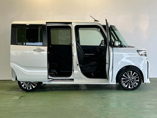 タントカスタムＲＳタ−ボ　ディスプレイオーディオ　ドラレコ　ＥＴＣ　衝突被害軽減ブレーキ　コ−ナ−センサ−　両側電動スライドドア　アイドリングストップ機能　シ−トヒ−タ−　電動パーキング　バックカメラ（奈良県）の中古車