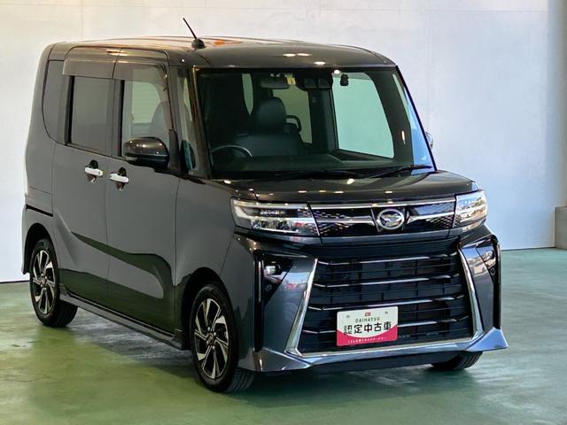 タントカスタムＸナビ　ドラレコ　ＥＴＣ　衝突被害軽減ブレーキ　コ−ナ−センサ−　両側電動スライドドア　アイドリングストップ機能　プッシュボタンスタ−ト　電動パーキング　シ−トヒ−タ−　バックカメラ　ＬＥＤヘッドライト（奈良県）の中古車