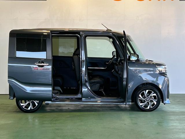 タントカスタムＸナビ　ドラレコ　ＥＴＣ　衝突被害軽減ブレーキ　コ−ナ−センサ−　両側電動スライドドア　アイドリングストップ機能　プッシュボタンスタ−ト　電動パーキング　シ−トヒ−タ−　バックカメラ　ＬＥＤヘッドライト（奈良県）の中古車