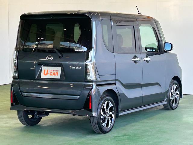 タントカスタムＸナビ　ドラレコ　ＥＴＣ　衝突被害軽減ブレーキ　コ−ナ−センサ−　両側電動スライドドア　アイドリングストップ機能　プッシュボタンスタ−ト　電動パーキング　シ−トヒ−タ−　バックカメラ　ＬＥＤヘッドライト（奈良県）の中古車