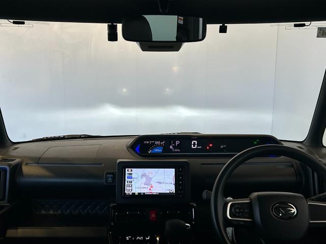 タントカスタムＸナビ　ドラレコ　ＥＴＣ　衝突被害軽減ブレーキ　バックカメラ　コ−ナ−センサ−　シ−トヒ−タ−　ロングスライドシ−ト　アイドリングストップ機能　両側電動スライドドア　プッシュボタンスタ−ト（奈良県）の中古車