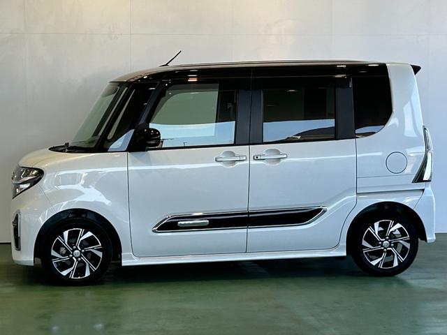 タントカスタムＸナビ　ドラレコ　ＥＴＣ　衝突被害軽減ブレーキ　バックカメラ　コ−ナ−センサ−　シ−トヒ−タ−　ロングスライドシ−ト　アイドリングストップ機能　両側電動スライドドア　プッシュボタンスタ−ト（奈良県）の中古車