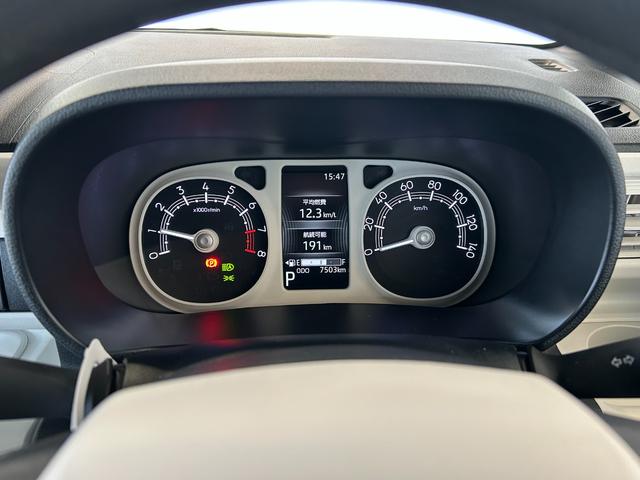 ムーヴキャンバスストライプスＧターボバックカメラ対応　衝突被害軽減ブレーキ　コ−ナ−センサ−　全車速追従機能付ＡＣＣ　両側電動スライドドア　プッシュボタンスタ−ト　アイドリングストップ機能　シ−トヒ−タ−　ＬＥＤヘッドライト（奈良県）の中古車