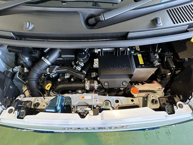 ムーヴキャンバスストライプスＧターボバックカメラ対応　衝突被害軽減ブレーキ　コ−ナ−センサ−　全車速追従機能付ＡＣＣ　両側電動スライドドア　プッシュボタンスタ−ト　アイドリングストップ機能　シ−トヒ−タ−　ＬＥＤヘッドライト（奈良県）の中古車