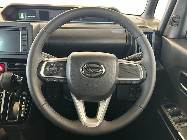 タントカスタムＲＳタ−ボ車　ディスプレイオーディオ　衝突被害軽減ブレーキ　コ−ナ−センサ−　両側電動スライドドア　電動パーキング　アイドリングストップ機能　シ−トヒ−タ−　パノラマモニタ−　ＬＥＤヘッドライト（奈良県）の中古車