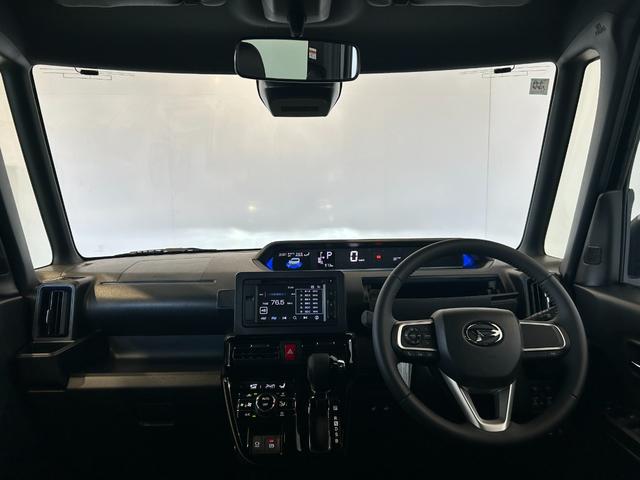 タントカスタムＲＳタ−ボ車　ディスプレイオーディオ　衝突被害軽減ブレーキ　コ−ナ−センサ−　両側電動スライドドア　電動パーキング　アイドリングストップ機能　シ−トヒ−タ−　パノラマモニタ−　ＬＥＤヘッドライト（奈良県）の中古車