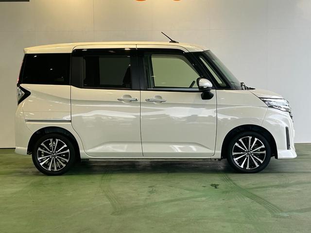 トールカスタムＧ　ターボバックカメラ対応　両側電動スライドドア　衝突被害軽減ブレーキ　コ−ナ−センサ−　全車速追従機能付ＡＣＣ　アイドリングストップ機能　プッシュボタンスタ−ト　電動パーキング　ＬＥＤヘッドライト（奈良県）の中古車