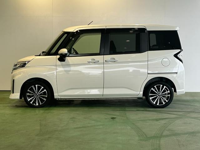 トールカスタムＧ　ターボバックカメラ対応　両側電動スライドドア　衝突被害軽減ブレーキ　コ−ナ−センサ−　全車速追従機能付ＡＣＣ　アイドリングストップ機能　プッシュボタンスタ−ト　電動パーキング　ＬＥＤヘッドライト（奈良県）の中古車