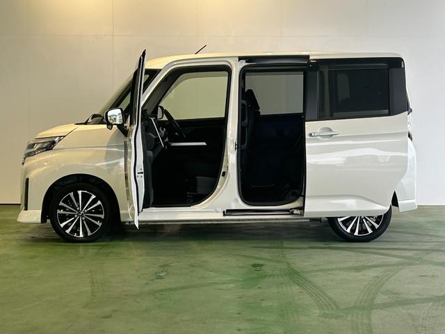 トールカスタムＧ　ターボバックカメラ対応　両側電動スライドドア　衝突被害軽減ブレーキ　コ−ナ−センサ−　全車速追従機能付ＡＣＣ　アイドリングストップ機能　プッシュボタンスタ−ト　電動パーキング　ＬＥＤヘッドライト（奈良県）の中古車