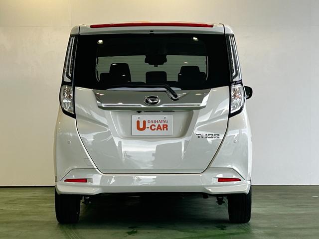 トールカスタムＧ　ターボバックカメラ対応　両側電動スライドドア　衝突被害軽減ブレーキ　コ−ナ−センサ−　全車速追従機能付ＡＣＣ　アイドリングストップ機能　プッシュボタンスタ−ト　電動パーキング　ＬＥＤヘッドライト（奈良県）の中古車