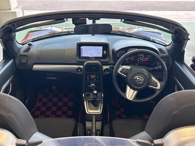 コペンエクスプレイタ−ボ　ナビ　ＥＴＣ　ドラレコ　シ−トヒ−タ−　プッシュボタンスタ−ト　アイドリングストップ機能　バックカメラ（奈良県）の中古車