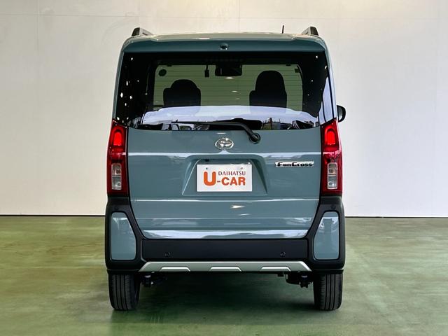 タントファンクロスターボナビ　ドラレコ　コ−ナ−センサ−　衝突被害軽減ブレーキ　フロントシ−トヒ−タ−　両側電動スライドドア　アイドリングストップ機能　バックカメラ　プッシュボタンスタ−ト　電動パーキング（奈良県）の中古車