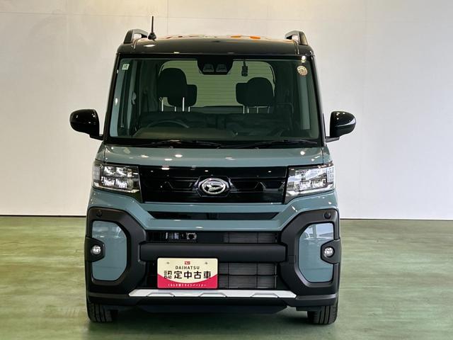 タントファンクロスターボナビ　ドラレコ　コ−ナ−センサ−　衝突被害軽減ブレーキ　フロントシ−トヒ−タ−　両側電動スライドドア　アイドリングストップ機能　バックカメラ　プッシュボタンスタ−ト　電動パーキング（奈良県）の中古車