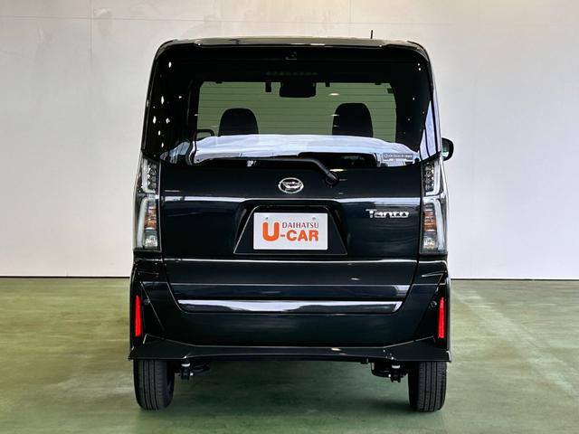 タントカスタムＸナビ　ドラレコ　ＥＴＣ　コ−ナ−センサ−　衝突被害軽減ブレーキ　両側電動スライドドア　シ−トヒ−タ−　アイドリングストップ機能　電動パーキング　パノラマモニタ−　プッシュボタンスタ−ト（奈良県）の中古車