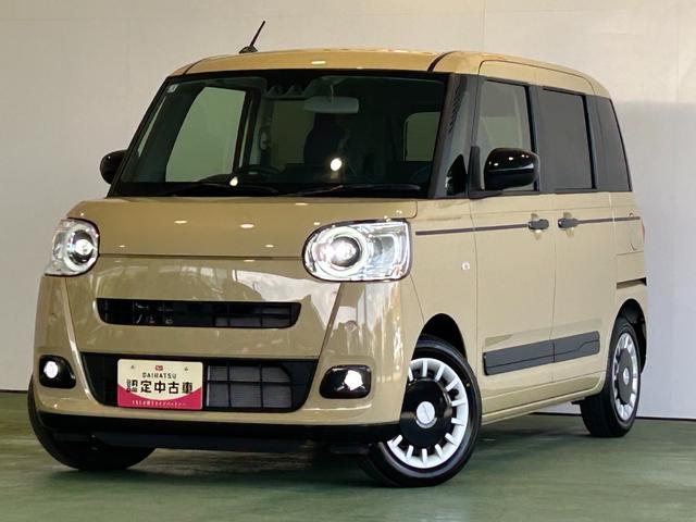 ムーヴキャンバスセオリーＧターボディスプレイオーディオ　衝突被害軽減ブレーキ　コ−ナ−センサ−　両側電動スライドドア　全車速追従機能付ＡＣＣ　電動パーキング　アイドリングストップ機能　シ−トヒ−タ−　バックカメラ　ＬＥＤヘッドライト（奈良県）の中古車