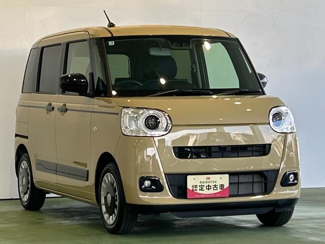 ムーヴキャンバスセオリーＧターボディスプレイオーディオ　衝突被害軽減ブレーキ　コ−ナ−センサ−　両側電動スライドドア　全車速追従機能付ＡＣＣ　電動パーキング　アイドリングストップ機能　シ−トヒ−タ−　バックカメラ　ＬＥＤヘッドライト（奈良県）の中古車