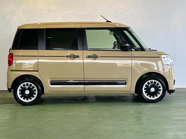 ムーヴキャンバスセオリーＧターボディスプレイオーディオ　衝突被害軽減ブレーキ　コ−ナ−センサ−　両側電動スライドドア　全車速追従機能付ＡＣＣ　電動パーキング　アイドリングストップ機能　シ−トヒ−タ−　バックカメラ　ＬＥＤヘッドライト（奈良県）の中古車