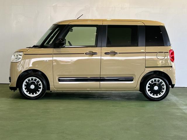 ムーヴキャンバスセオリーＧターボディスプレイオーディオ　衝突被害軽減ブレーキ　コ−ナ−センサ−　両側電動スライドドア　全車速追従機能付ＡＣＣ　電動パーキング　アイドリングストップ機能　シ−トヒ−タ−　バックカメラ　ＬＥＤヘッドライト（奈良県）の中古車